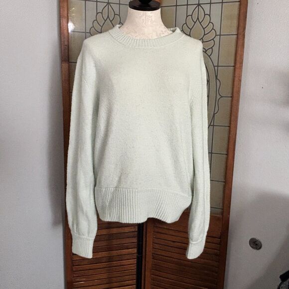 J. Crew Sweater Merino Wool Alpaca Blend Crew Neck Pullover Size XL - Picture 1 of 13
